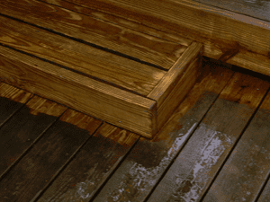 Wooden deck washing services in State College, PA